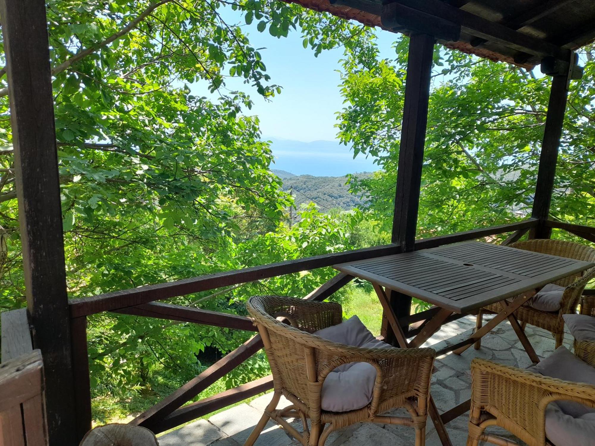Villa Mountain And Sea View Miléai Exterior foto